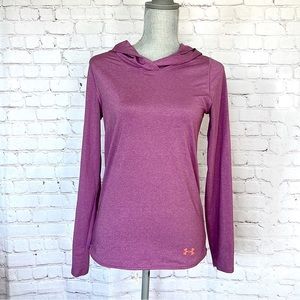 UNDER ARMOUR IsoChill Hooded Long Sleeve Activewear Shirt